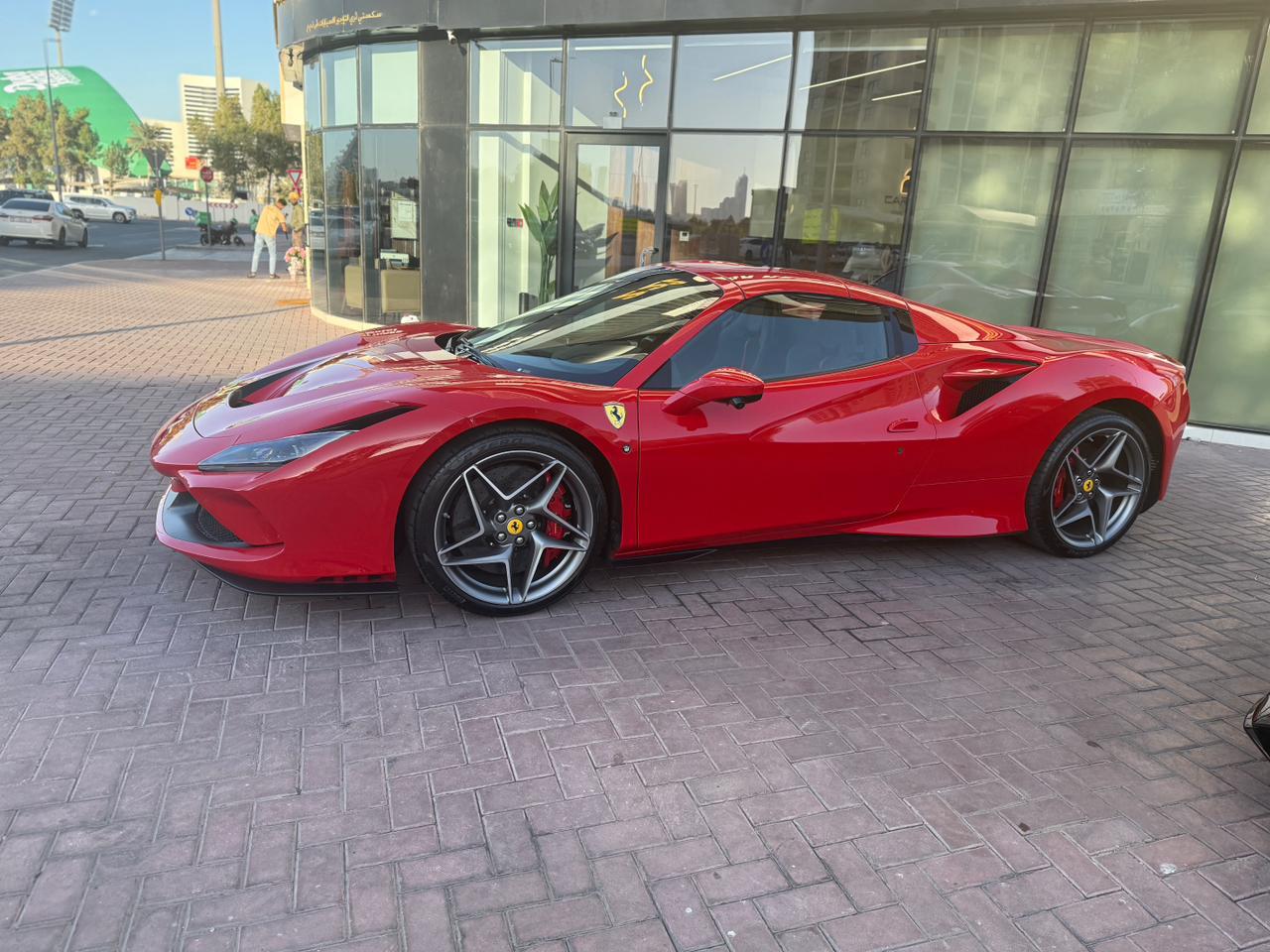 Ferrari F8 Tributo Spider Red 2023 rental dubai