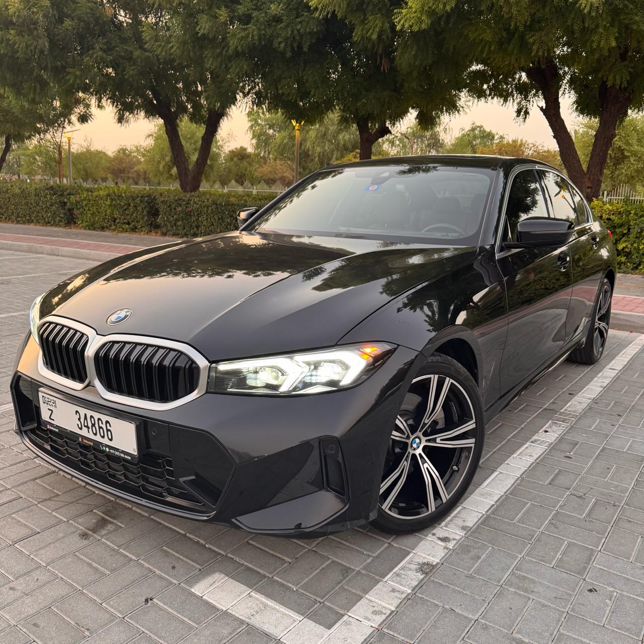 BMW 330i 2024 rental dubai