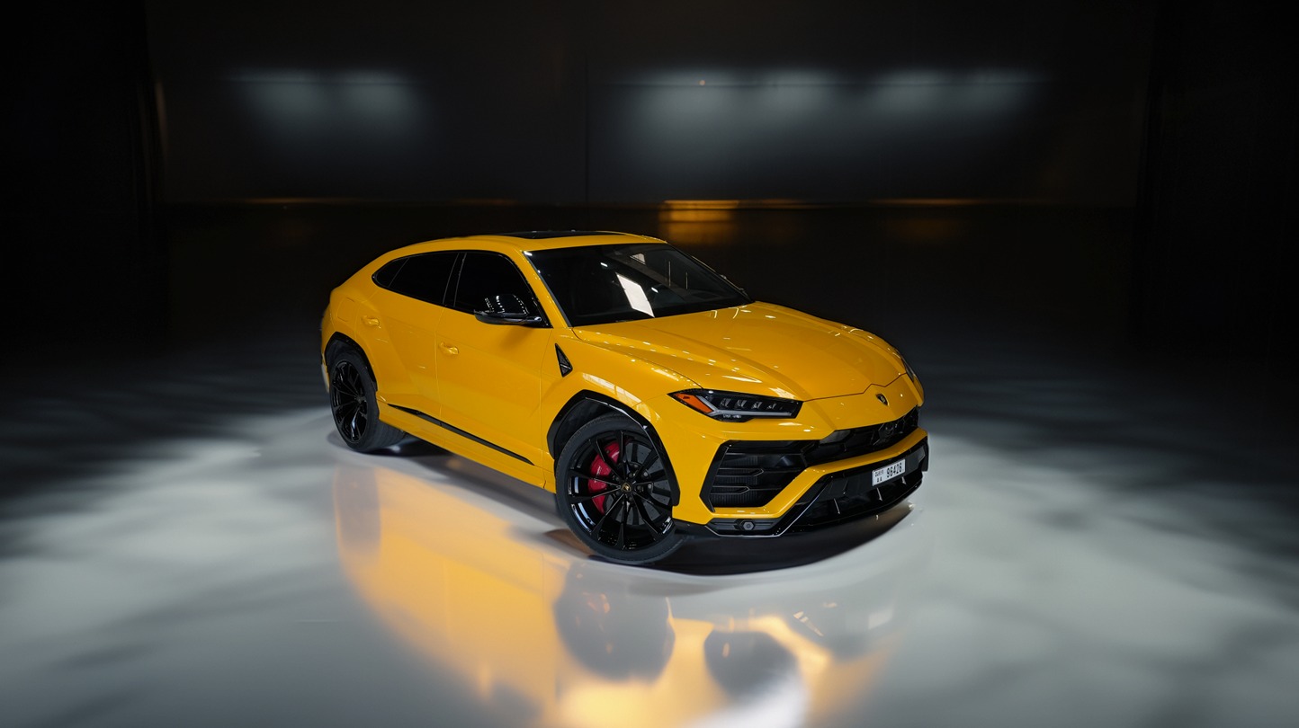 Lamborghini Urus Yellow 2024 rental dubai