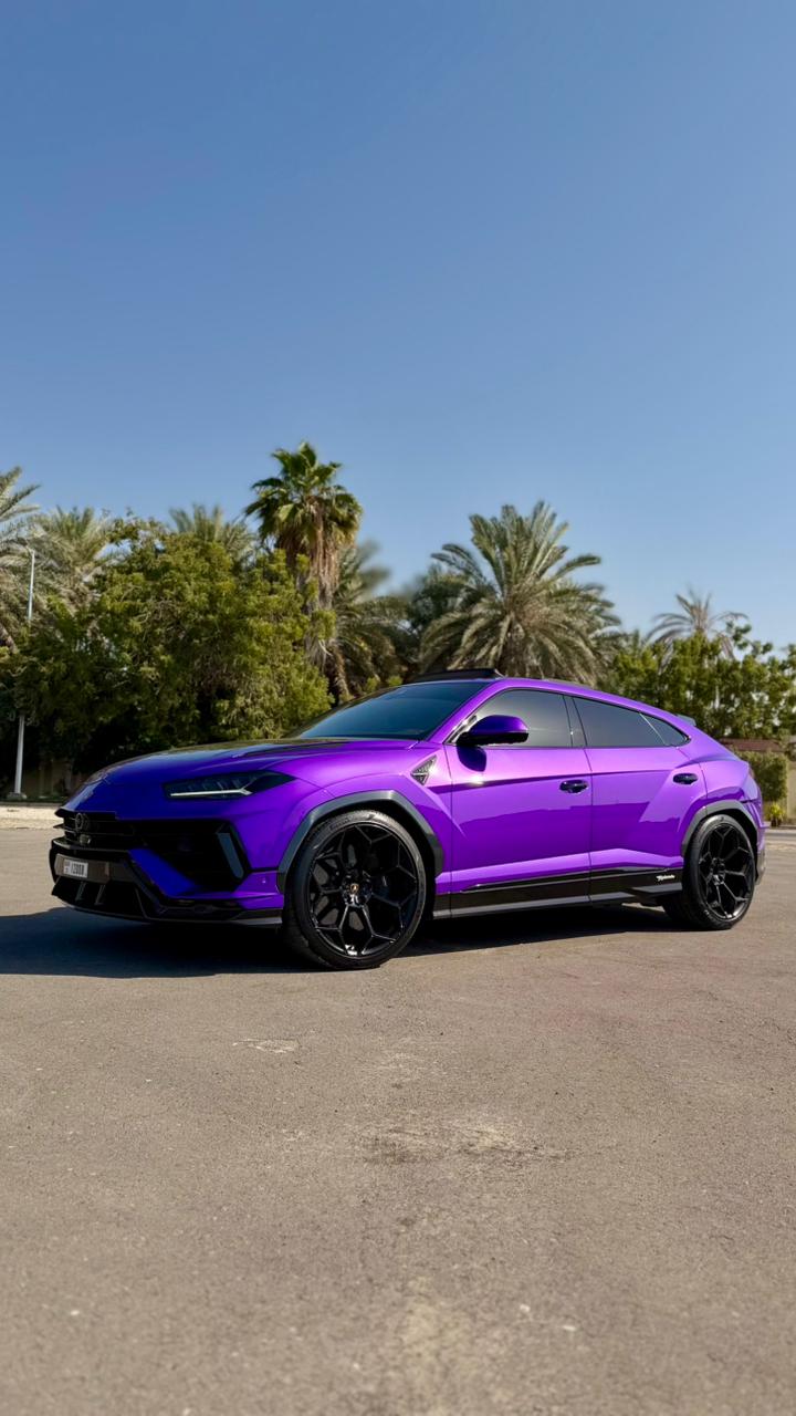 Lamborghini Urus Performant  Purple Color  2024 rental dubai