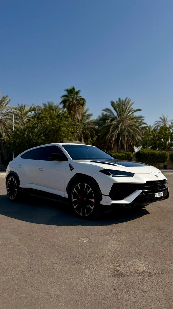 Lamborghini Urus S White 2024 rental dubai
