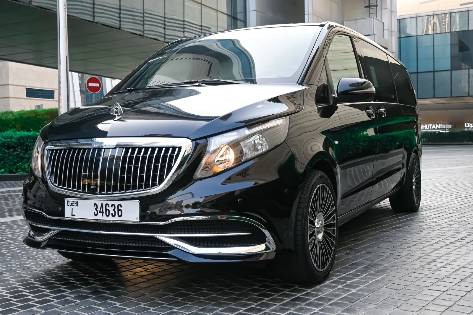 Luxury V Class Maybach with Driver  rental dubai