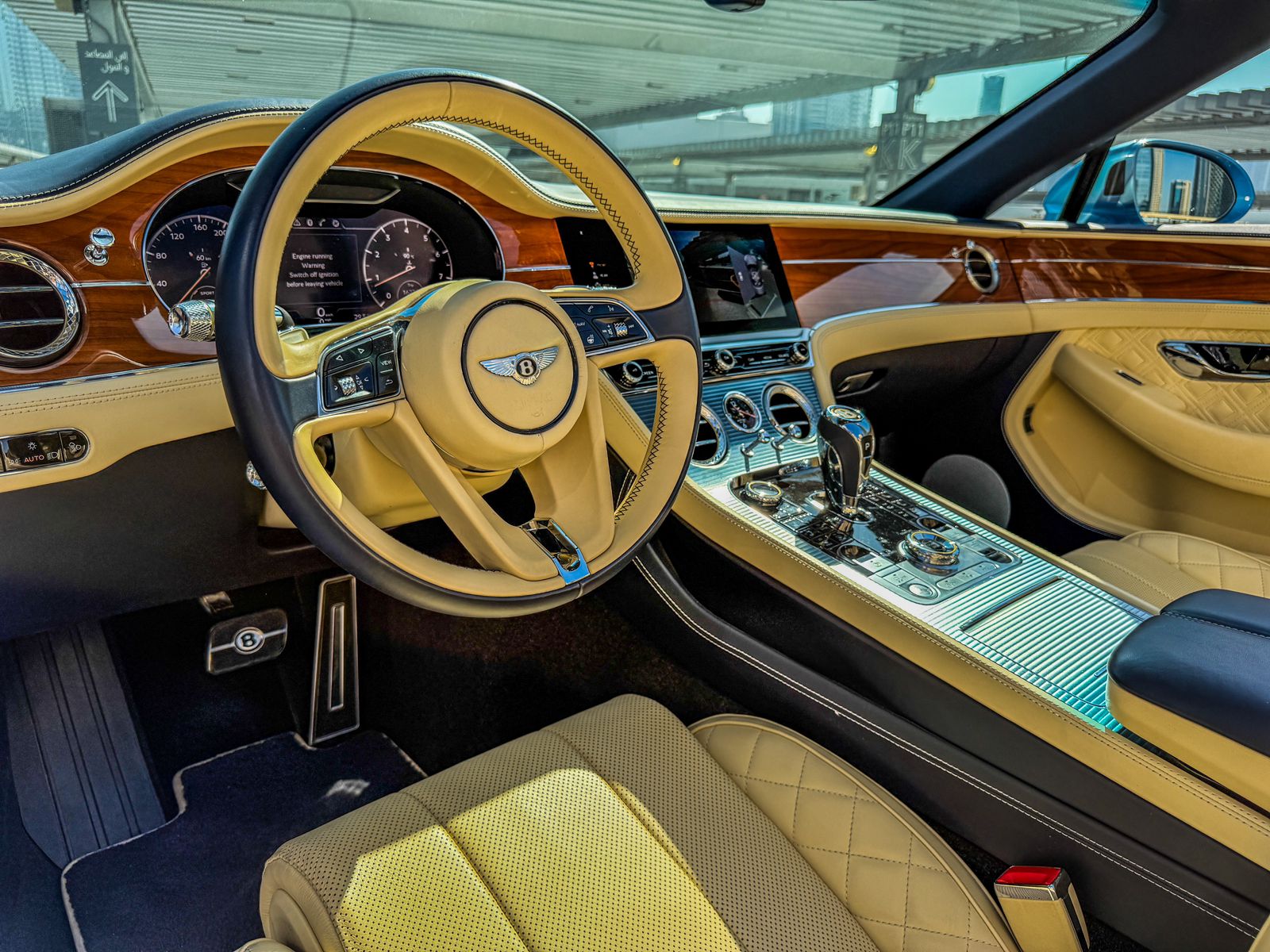 Bentley Continental GTC Blue  BLUE 2023 Rental Dubai