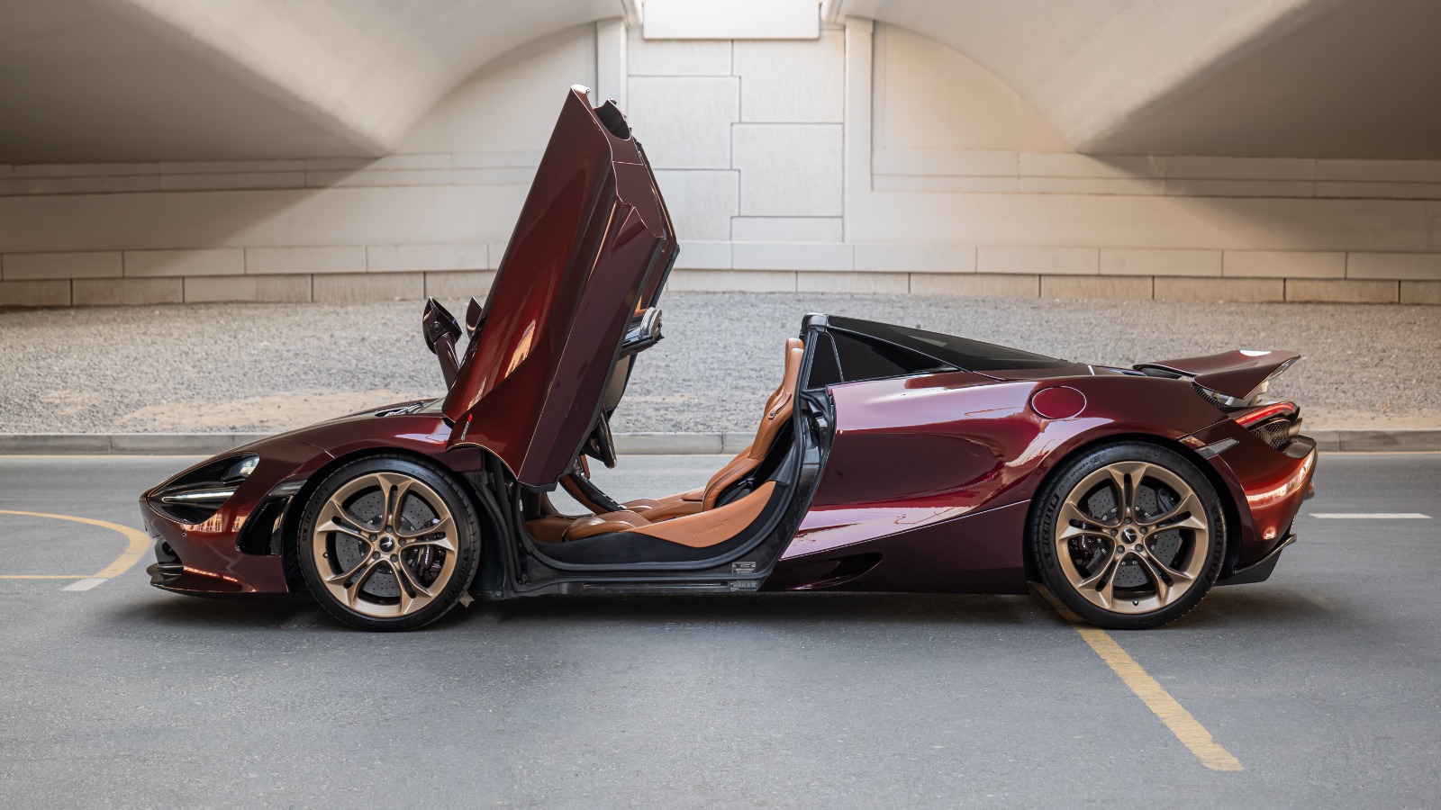 louer McLaren 720 S Metallic Red  RED 
