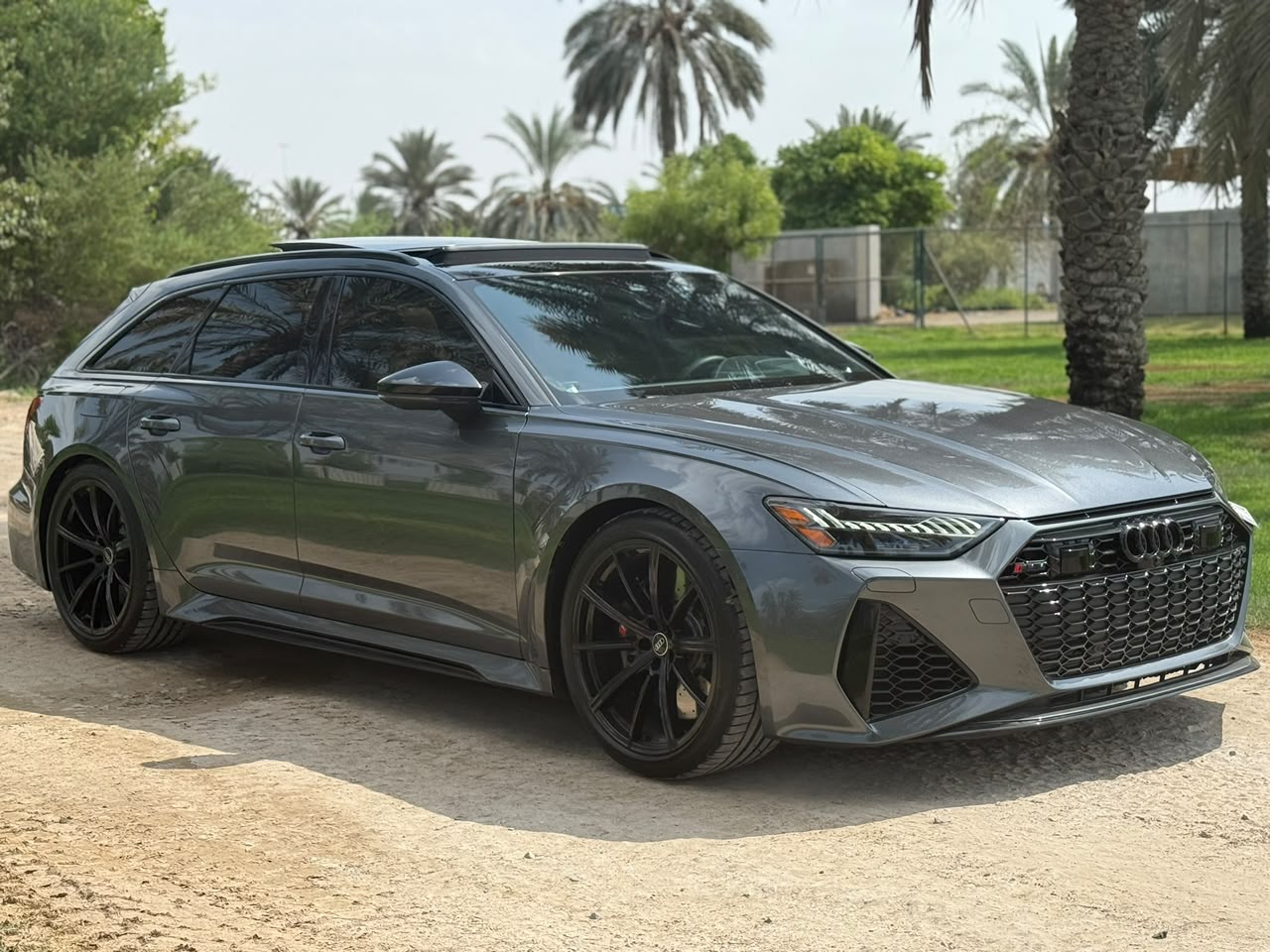 Audi RS6    Silver 2025 Rental Dubai