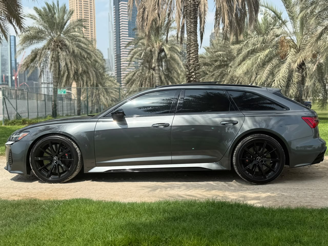Audi RS6    Silver 2025 Rental Dubai