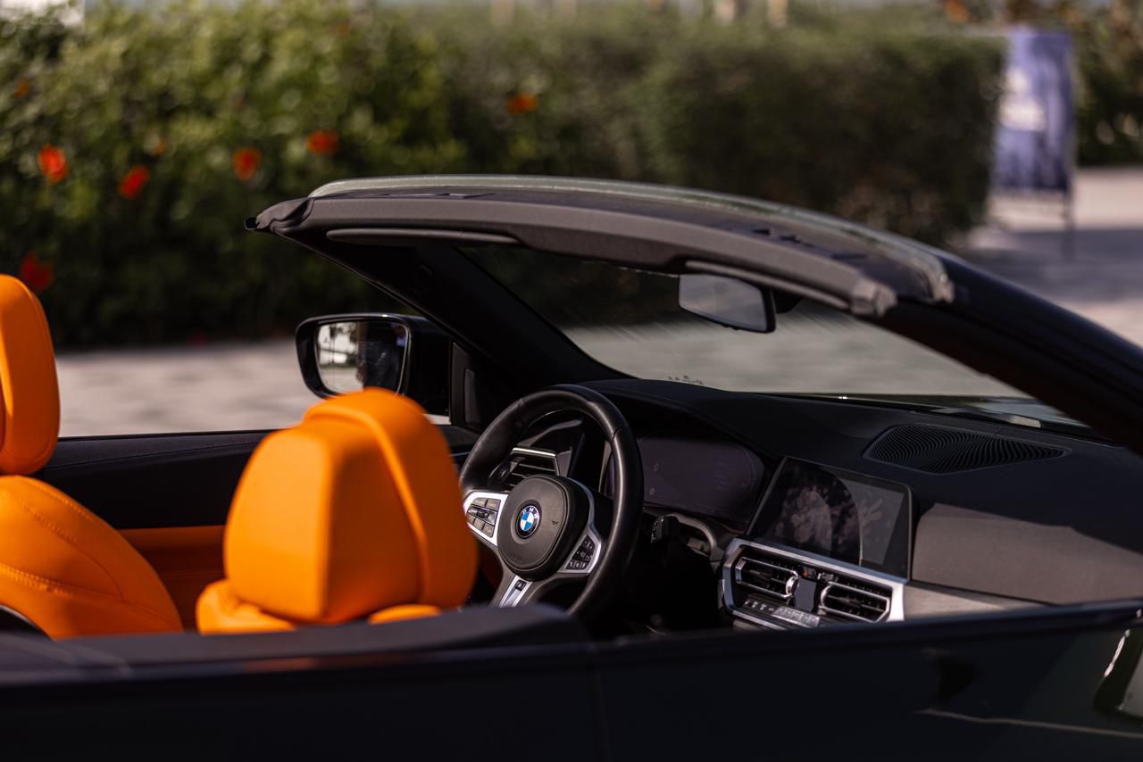BMW 430i Convertible Olive Green   GREEN 2023 Rental Dubai
