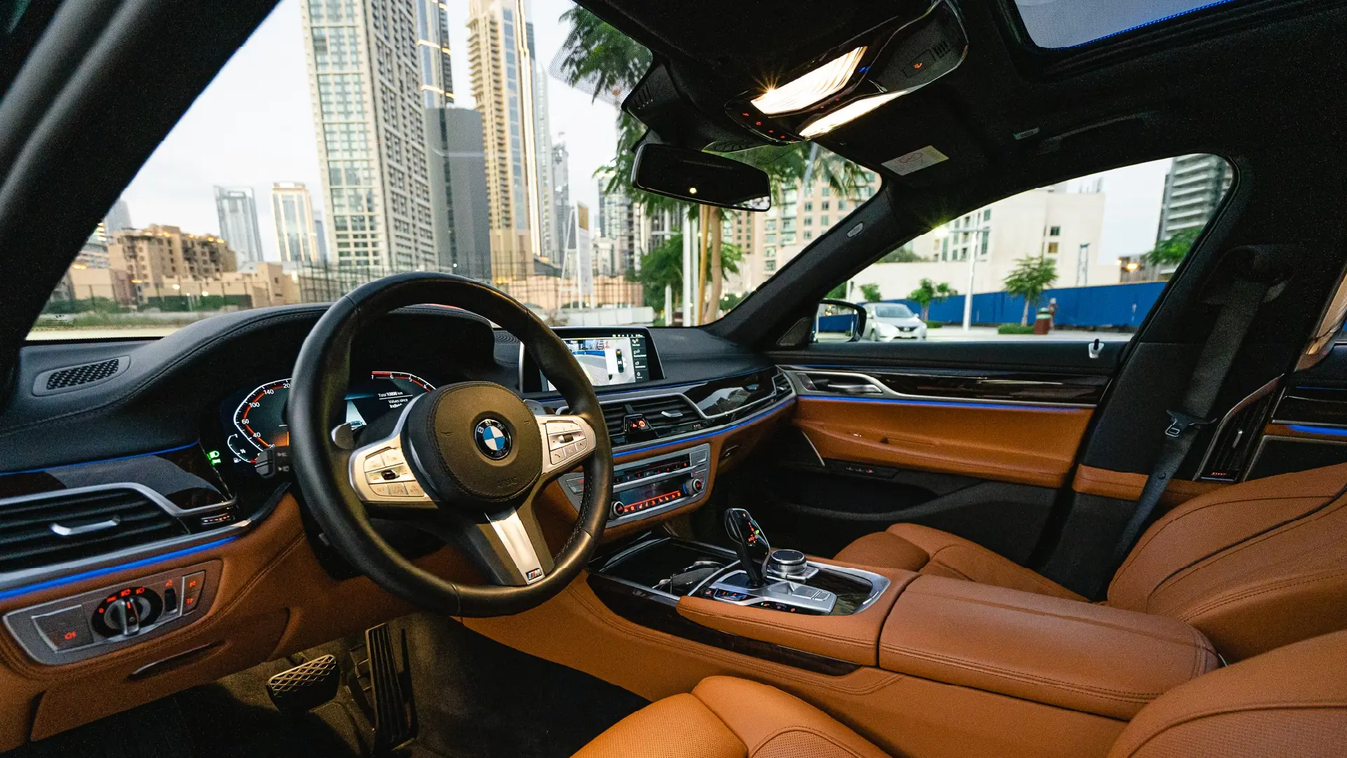 hire BMW 7 Series 2021 in dubai