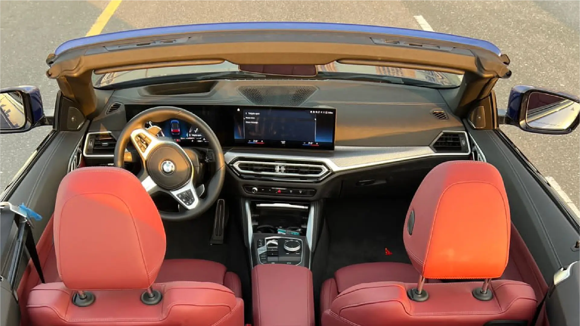 hire BMW 420i Convertible 2024 in dubai
