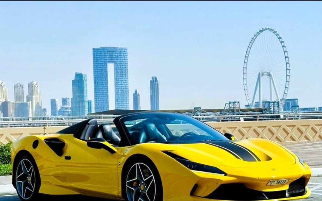 hire Ferrari F8 Tributto 2021 2021 in dubai