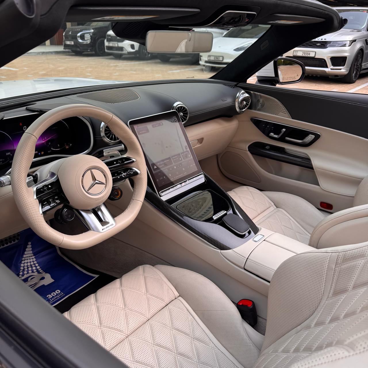 hire Mercedes AMG SL 55 2023 in dubai