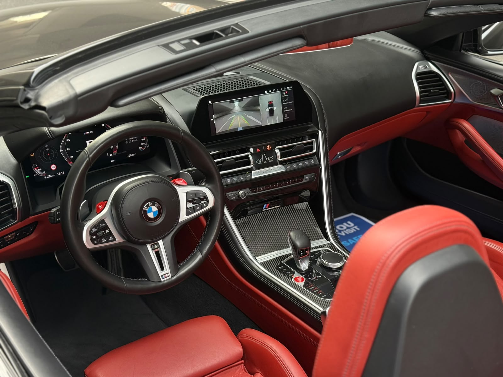 استئجار BMW M8 Competition Cabrio  أسود 2024 فى دبي