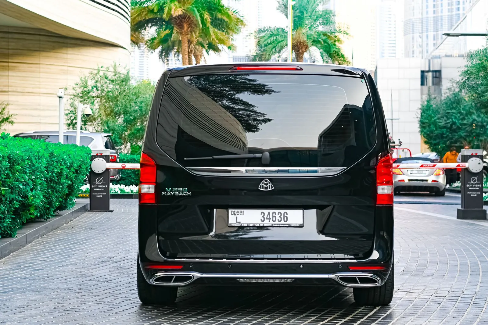 hire Luxury V Class Maybach with Driver  in dubai