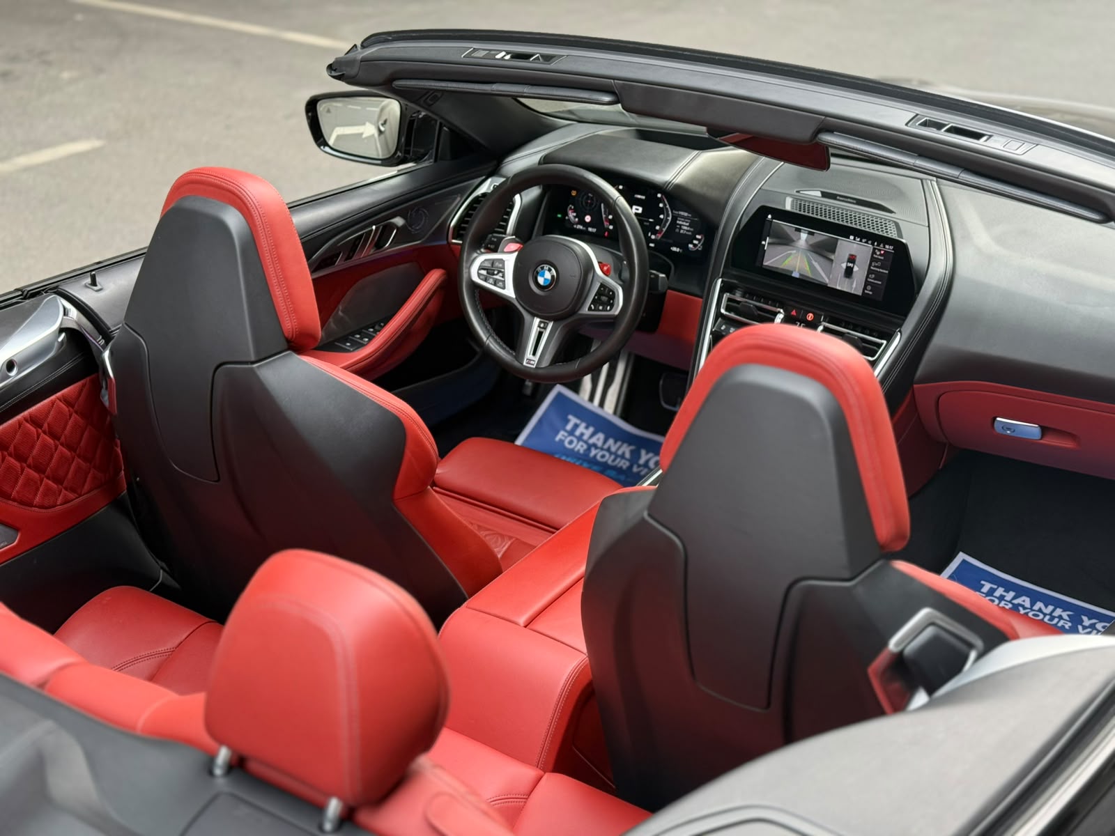 استئجار BMW M8 Competition Cabrio  أسود 2024 فى دبي