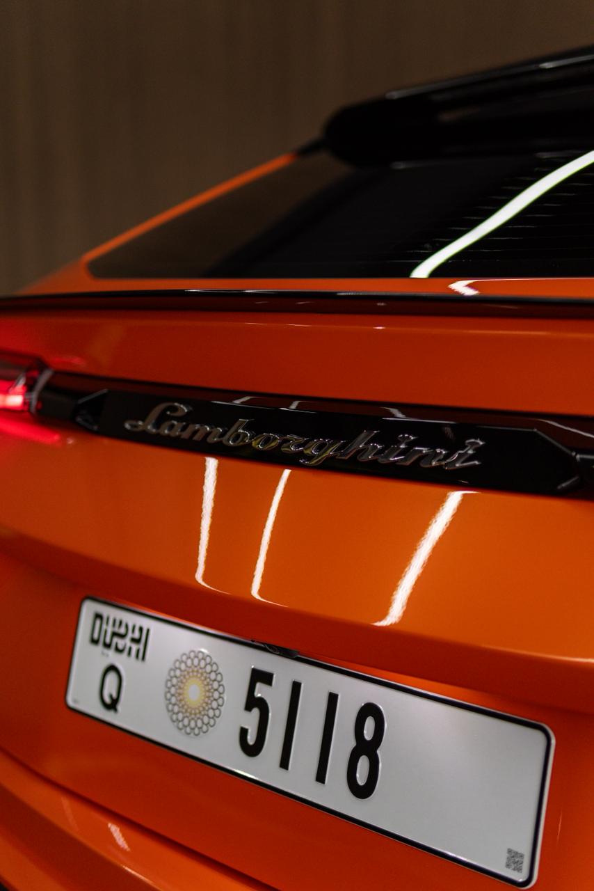 استئجار Lamborghini MY20 Urus Noetic Exhaust  البرتقالي 2023 فى دبي