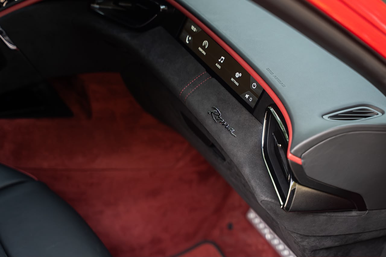 Ferrari Roma   Cabrio Red Color  RED 2025 Rental Dubai