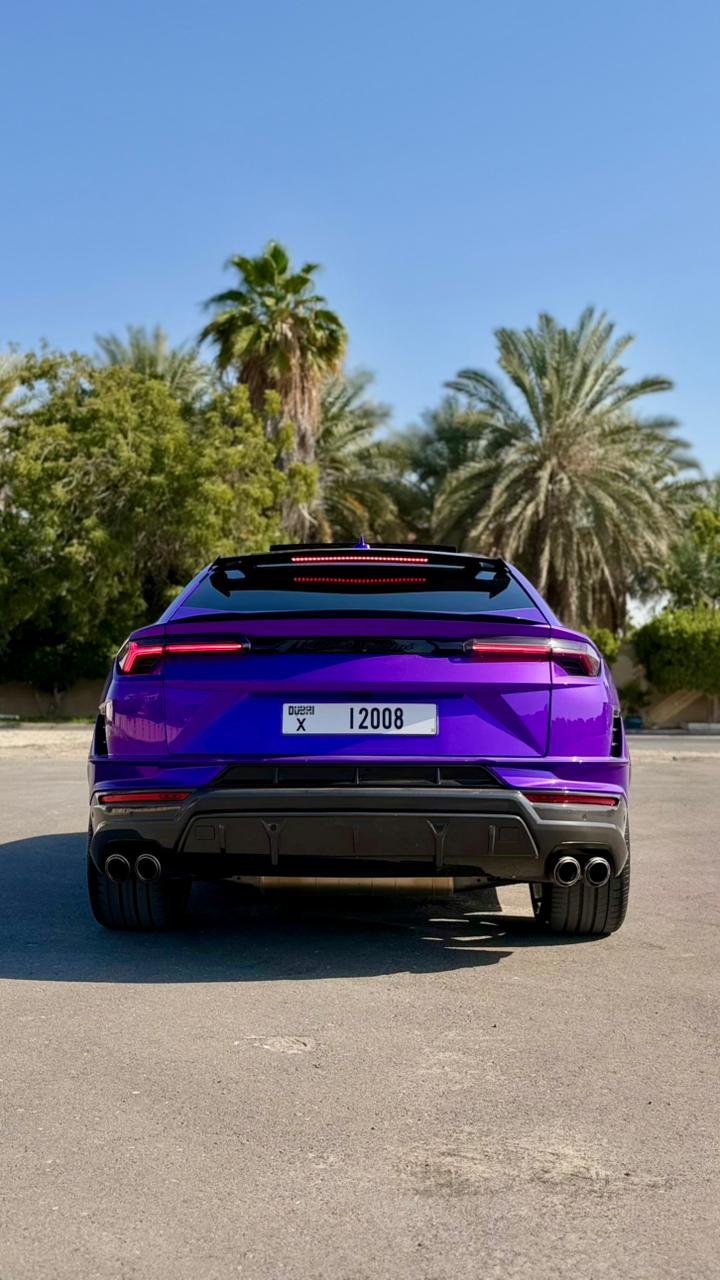 Lamborghini Urus Performant  Purple Color   PURPLE 2024 Rental Dubai