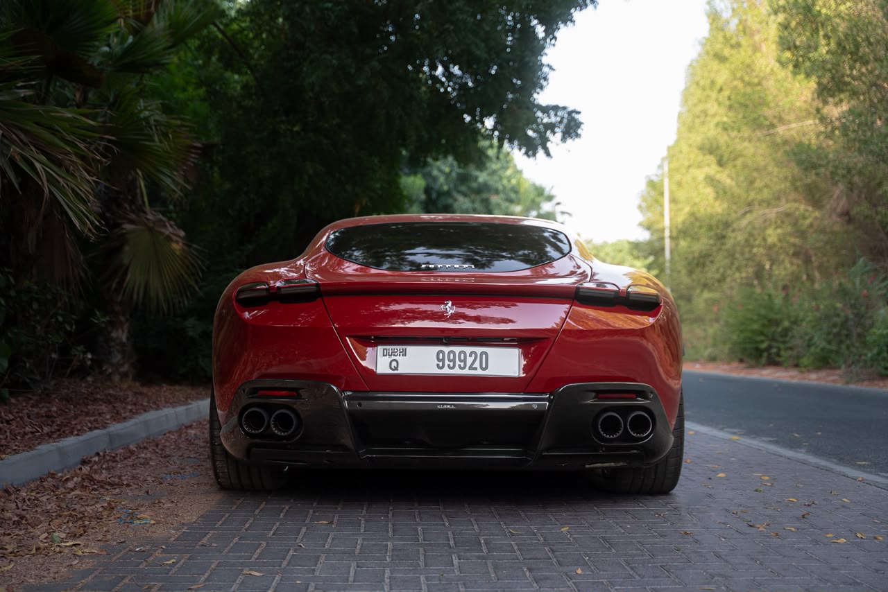 Ferrari Roma   Cabrio Red Color  RED 2025 Rental Dubai