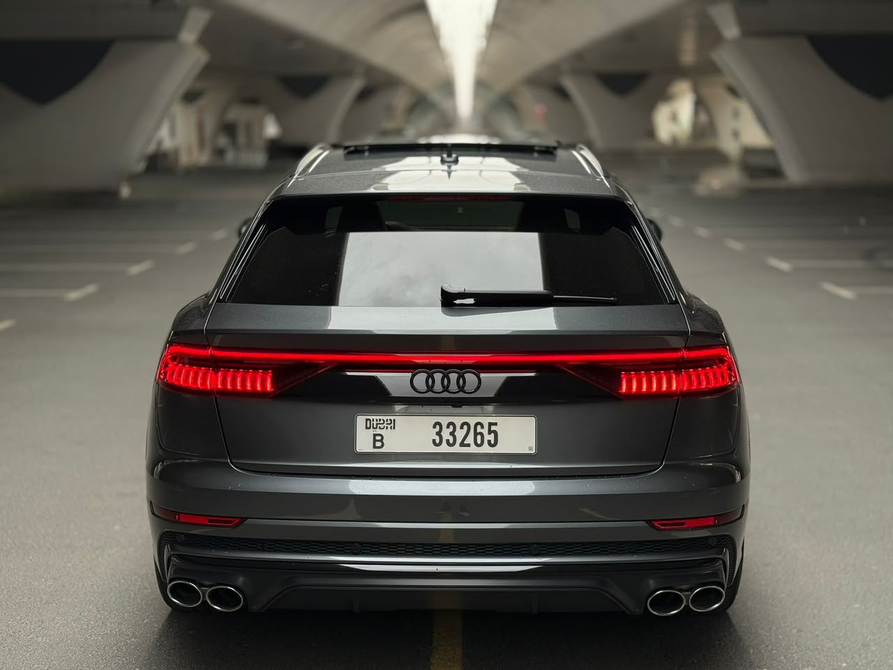 Audi SQ8   BLACK 2024 Rental Dubai
