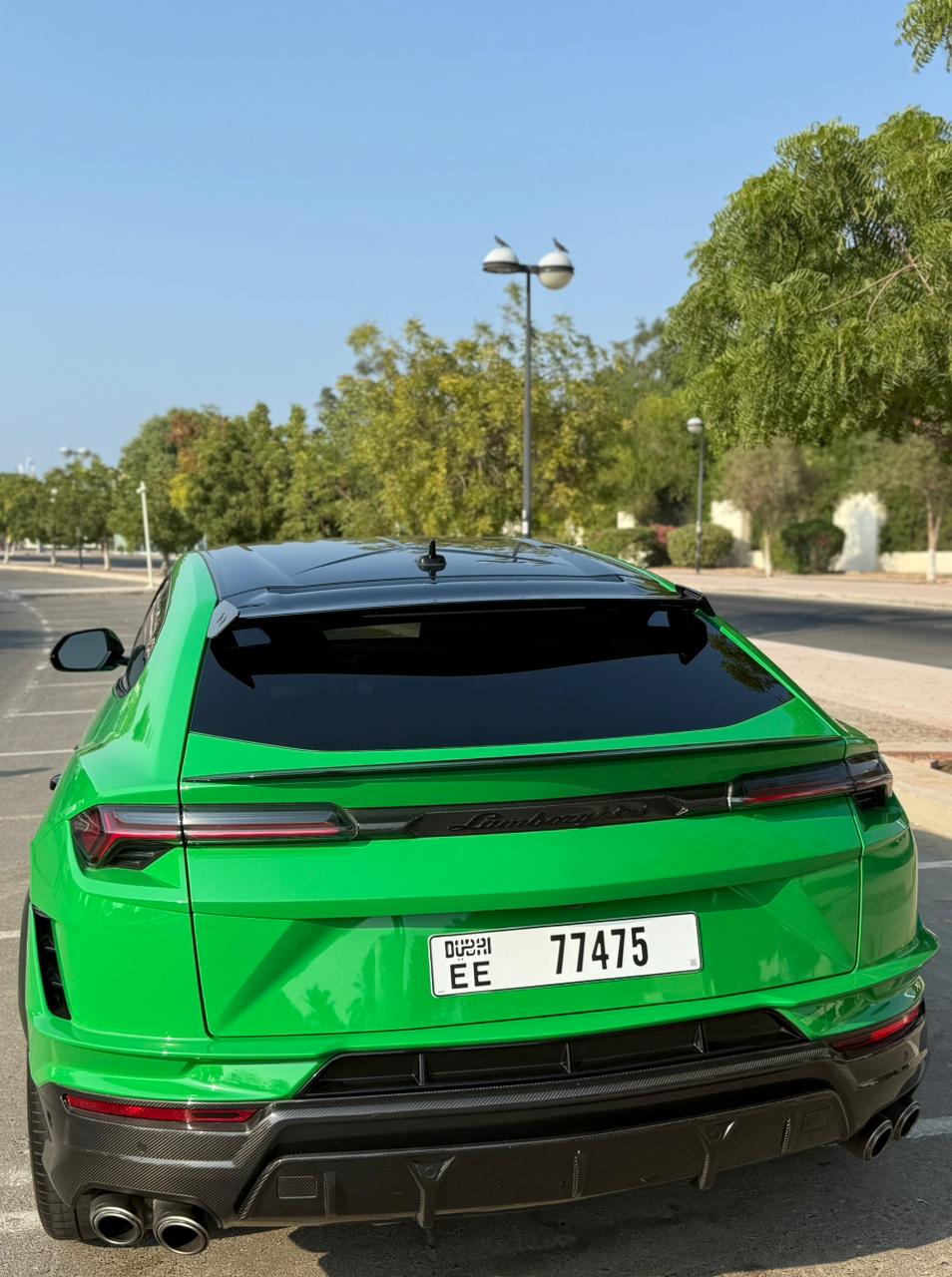 استئجار Lamborghini Urus Performant Green Color   أخضر 2024 فى دبي